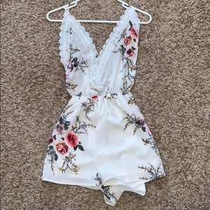 White romper